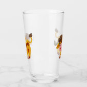 Niedlicher Cartoon Glas (Links)