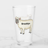 Niedlicher Cartoon Glas (Vorderseite)