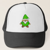 Niedlicher Cartoon Gnome Trucker Hat Truckerkappe (Vorderseite)