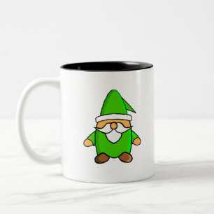 Niedlicher Cartoon Gnome Zwei-Tone-Kaffee-Tasse Zweifarbige Tasse