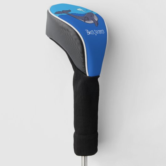 Niedlicher Cartoon Golf Headcover (angewinkelt)