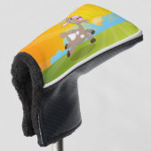 Niedlicher Cartoon Golf Headcover (3/4 Vorderseite)