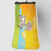 Niedlicher Cartoon Golf Headcover (Rotieren 90)