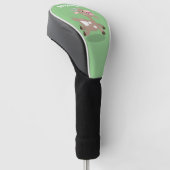 Niedlicher Cartoon Golf Headcover (angewinkelt)