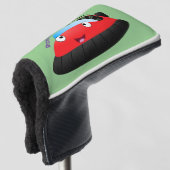 Niedlicher Cartoon Golf Headcover (3/4 Vorderseite)