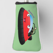 Niedlicher Cartoon Golf Headcover (Rotieren 90)