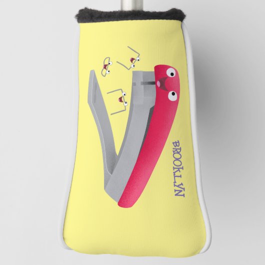 Niedlicher Cartoon Golf Headcover (Rotieren 90)