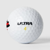 Niedlicher Cartoon Golfball (Logo)