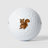 Niedlicher Cartoon Golfball (Vorderseite)