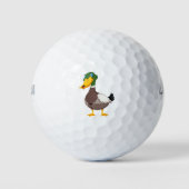 Niedlicher Cartoon Golfball (Vorderseite)