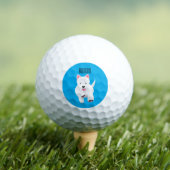 Niedlicher Cartoon Golfball (Insitu T-Shirt)