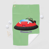 Niedlicher Cartoon Golfhandtuch (Insitu)