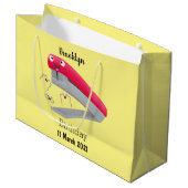 Niedlicher Cartoon Große Geschenktüte (Vorderseite Schrägansicht)