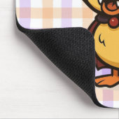 Niedlicher Cartoon Halloween Entenvampire Mousepad (Ecke)