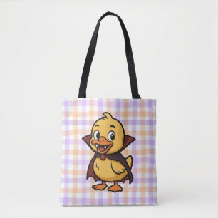 Niedlicher Cartoon Halloween Entenvampire Tasche