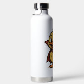 Niedlicher Cartoon Halloween Entenvampire Trinkflasche (Rechts)
