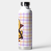 Niedlicher Cartoon Halloween Entenvampire Trinkflasche (links)