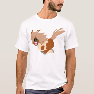 Niedlicher Cartoon Happy Pinto Pony Children T - S T-Shirt