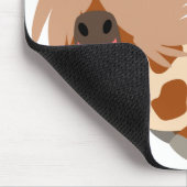 Niedlicher Cartoon Happy Pinto Pony mousepad (Ecke)