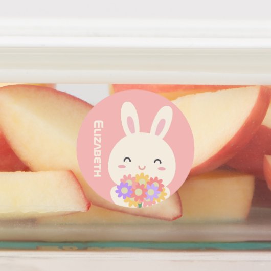 Niedlicher Cartoon Helle Blume Individuelle Name P Etiketten (Befestigt)