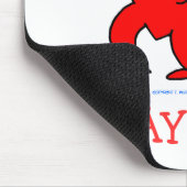 Niedlicher Cartoon Herz Höhenunterschiede Cardio F Mousepad (Ecke)