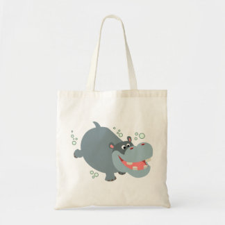 Niedlicher Cartoon Hippo Bag Tragetasche