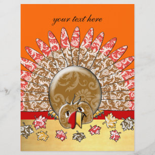 Niedlicher Cartoon Holiday Türkei Flyer