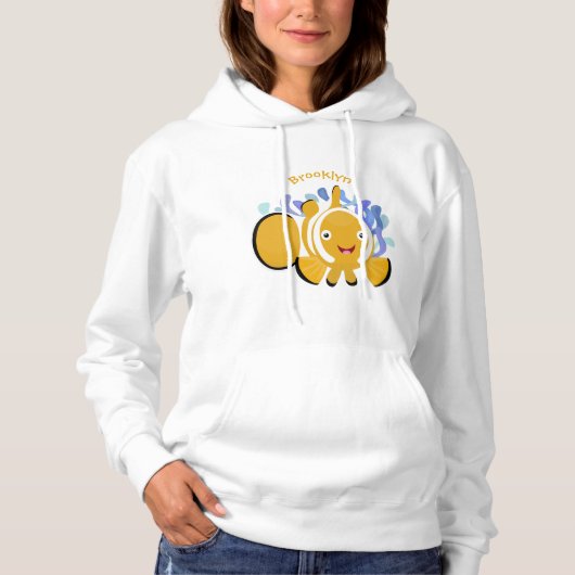 Niedlicher Cartoon Hoodie (Vorderseite)