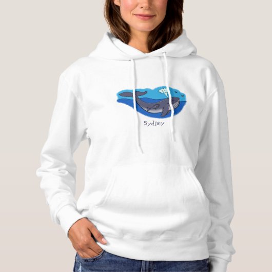 Niedlicher Cartoon Hoodie (Vorderseite)