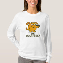Niedlicher Cartoon Hund T - Shirt Inspiration Seie