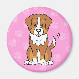 Niedlicher Cartoon-Hundeaustralischer Magnet