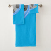 Niedlicher Cartoon-Illustrator Badhandtuch Set (Insitu)