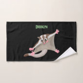 Niedlicher Cartoon-Illustrator Badhandtuch Set (Handtuch)