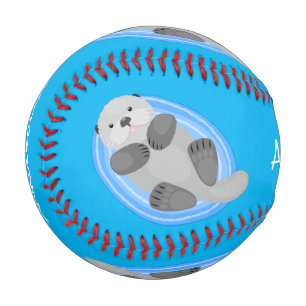 Niedlicher Cartoon-Illustrator Baseball