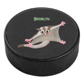 Niedlicher Cartoon-Illustrator Eishockey Puck (3/4)