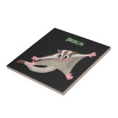 Niedlicher Cartoon-Illustrator Fliese (Seite)