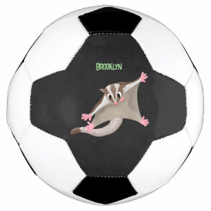 Niedlicher Cartoon-Illustrator Fußball