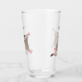 Niedlicher Cartoon-Illustrator Glas (Rechts)