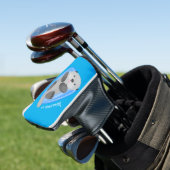 Niedlicher Cartoon-Illustrator Golf Headcover (In Situ)