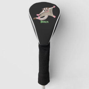 Niedlicher Cartoon-Illustrator Golf Headcover