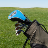 Niedlicher Cartoon-Illustrator Golf Headcover (In SItu)