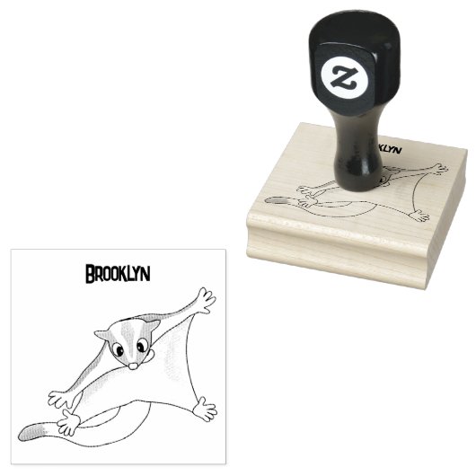 Niedlicher Cartoon-Illustrator Gummistempel (Stempel)