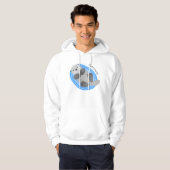 Niedlicher Cartoon-Illustrator Hoodie (Vorne ganz)