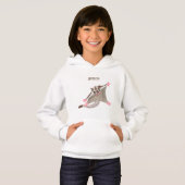 Niedlicher Cartoon-Illustrator Hoodie (Vorne ganz)