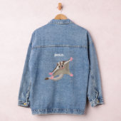 Niedlicher Cartoon-Illustrator Jeansjacke (Hangar)