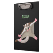 Niedlicher Cartoon-Illustrator Klemmbrett (Links)