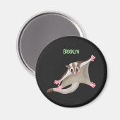 Niedlicher Cartoon-Illustrator Magnet (Vorderseite/Rückseite)