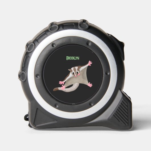 Niedlicher Cartoon-Illustrator Maßband (Vorderseite)