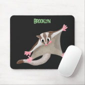 Niedlicher Cartoon-Illustrator Mousepad (Mit Mouse)