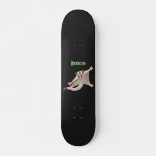 Niedlicher Cartoon-Illustrator Skateboard